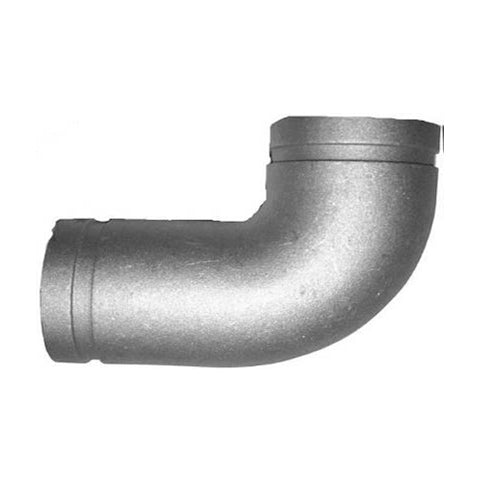 Elbow, 90 Degree, 3" Grooved Ends with Elongated End, Aluminum, Transporters Choice - UnitedBuilt Equipment