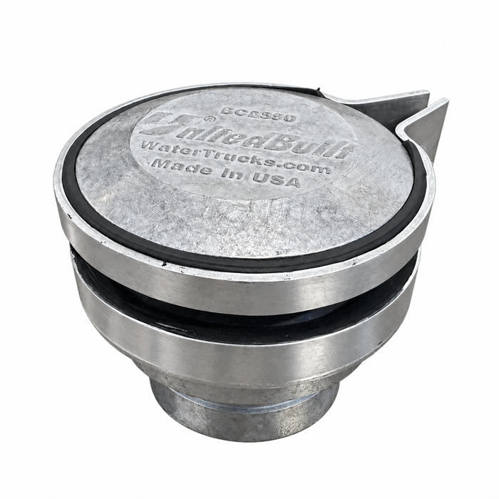 Fan Spray Head, Adjustable Band, A380 Aluminum, 3" Groove, UnitedBuilt BC2399
