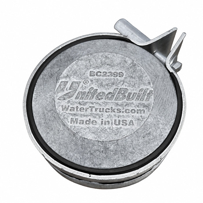 Fan Spray Head, Adjustable Band, A380 Aluminum, 3" Groove, UnitedBuilt BC2399