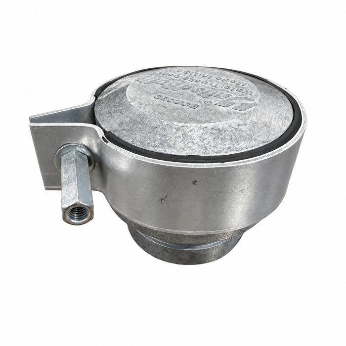 Fan Spray Head, Adjustable Band, A380 Aluminum, 3" Groove, UnitedBuilt BC2399