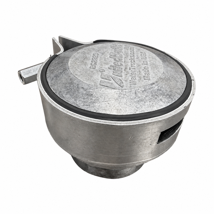 Fan Spray Head, Adjustable Band, A380 Aluminum, 3" Groove, UnitedBuilt BC2399