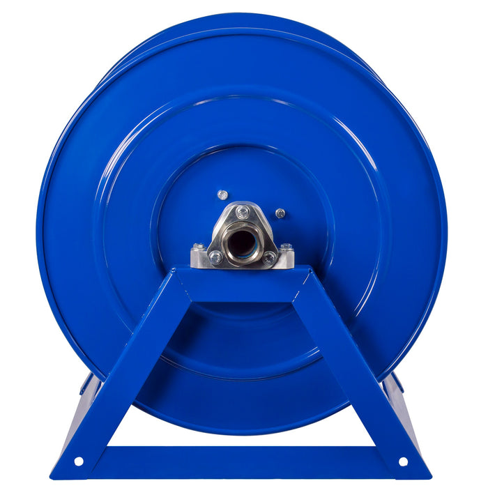 Hose Reel, 1-1/2" x 250', L/H Manual Rewind, EPDM Seal, Powder Coated Blue, Coxreels 1185-3328-BEXX
