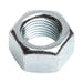 1/2 - 20 Fine Thread Hex Nut, Zinc Plated (NUTFINHEX) - UnitedBuilt Equipment