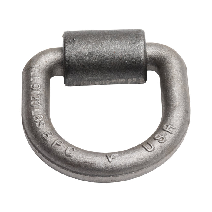 D-Ring, 3/4" Forged, Weld-On Bracket, Buyers B46 Domestically Forged