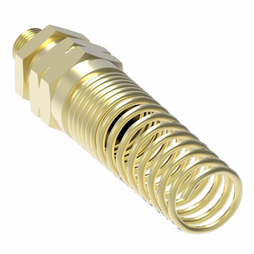 Raccord de frein pneumatique, protection à ressort, tube OD 3/8" x 3/8" MNPT, série 338 B, 33806B-Y36