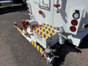 UnitedBuilt 6V4000 VisionTank 4,000 gallon R-Kit drop-on water tank kit with fleet white powder coat, epoxy lined interior, Muncie hydraulic drive, M3ZRMS pump, spray valves, plumbing, and cab control console.