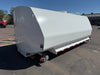 UnitedBuilt 6V4000 VisionTank 4,000 gallon R-Kit drop-on water tank kit with fleet white powder coat, epoxy lined interior, Muncie hydraulic drive, M3ZRMS pump, spray valves, plumbing, and cab control console.