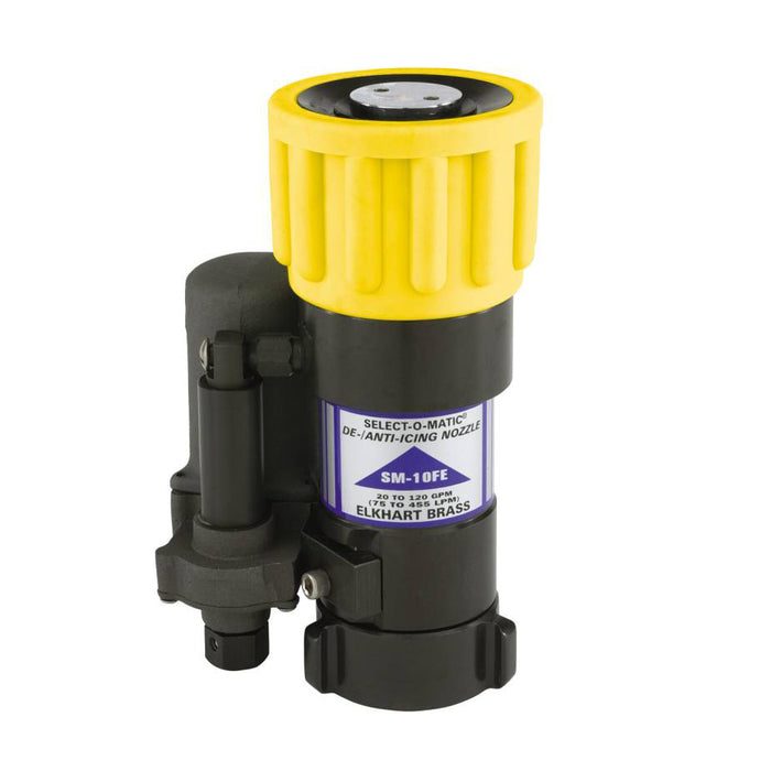 Cannon Nozzle 20-120GPM, 1-1/2" FNHT, 12 Volt Deutsch, Adjustable Fog-to-Stream, Master Stream, SM-10FE(D), Elkhart 03817501
