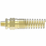 Air Brake Fitting, Spring Guard, 3/8" Tube OD x 3/8" MNPT, 338 B Series, 33806B-Y36 - UnitedBuilt Equipment
