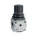 Air Pressure Regulator, 1/4" FNPT, Camozzi MC104 - R00TF - UnitedBuilt Equipment