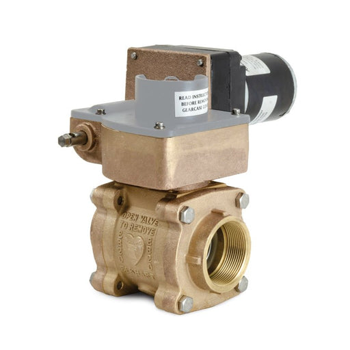 Ball Valve, Electric 12V/24V, 1.5" FNPT for 8495 BrushHawk, Elkhart 08815BHV - UnitedBuilt Equipment