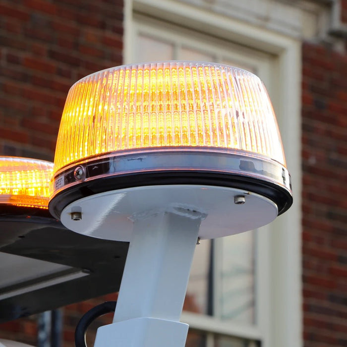 Beacon Light, High Profile Amber Permanent Mount Beacon, Whelen L31HAF - UnitedBuilt Equipment