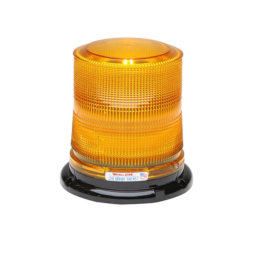 Beacon Light, Super-LED® Beacon, High Dome, Permanent (Amber), Whelen L21HAP - UnitedBuilt Equipment