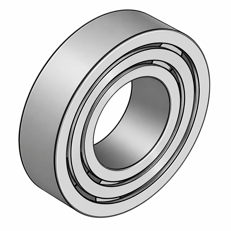 Bearing, Ball, Single Row, AFBMA 50BC03 1.9, Berkeley S13395 - UnitedBuilt Equipment