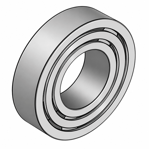 Bearing, Ball, Single Row, AFBMA 50BC03 1.9, Berkeley S13395 - UnitedBuilt Equipment