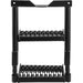 Cable Truck Step, Black Powder Coated, 16" Wide x 22" Height x 7" Depth, Bolt-On, Buyers 5232216 - UnitedBuilt Equipment