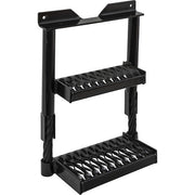 Cable Truck Step, Black Powder Coated, 16" Wide x 22" Height x 7" Depth, Bolt-On, Buyers 5232216 - UnitedBuilt Equipment