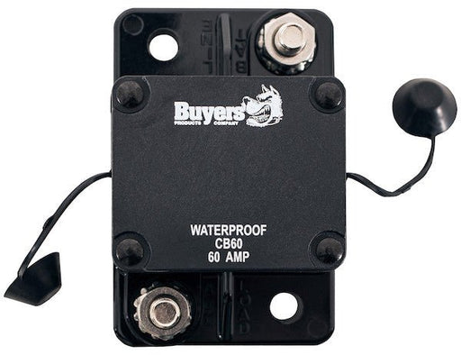 Circuit Breaker with Auto Reset, 60 AMP Waterproof, Buyers CB60 - UnitedBuilt Equipment