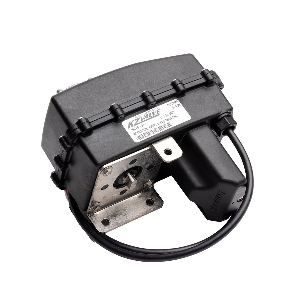 タケ② Electric Actuator, EH22, 1.5S@12/24VDC, KZValve 10EYS-PF1 with 398