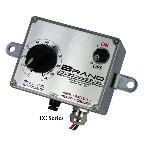 Electronic Control Box 12V, Hydraulic Interface, Single Turn Adjustment, Brand Hydraulics EC - 12 - 01 - UnitedBuilt Equipment