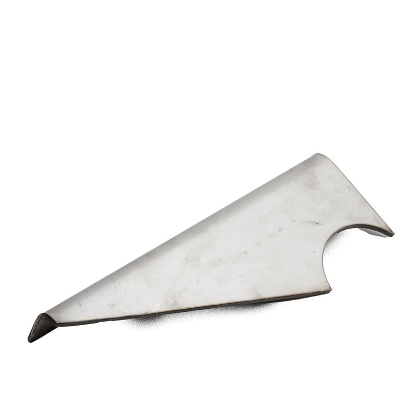 Front Spray Bar Bracket, Stainless Steel, Left Bend - UnitedBuilt Equipment