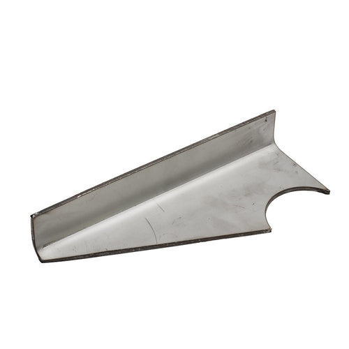 Front Spray Bar Bracket, Stainless Steel, Right Bend - UnitedBuilt Equipment