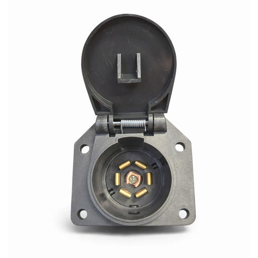 Harness TM53 7 - Pin RV Blade Socket, 6" Sealed Shrink Tube, 60" Lead with 8" Stripped Ends, SEALCO FM5703 - UnitedBuilt Equipment