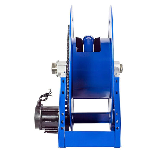 Hose Reel, 2" x 115', Electric Motor Rewind, 12VDC 1/2 HP Explosion Proof Motor, 1195 Series, Coxreels 1195 - 2032 - ED - UnitedBuilt Equipment