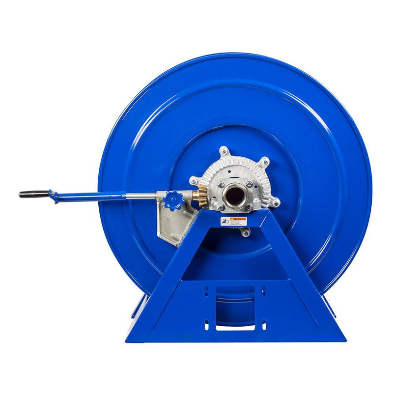 Hose Reel, 2" x 50', Manual Bevel Crank Rewind, Max 1000 PSI, 1195 Series, Coxreels 1195 - 932 - C - UnitedBuilt Equipment