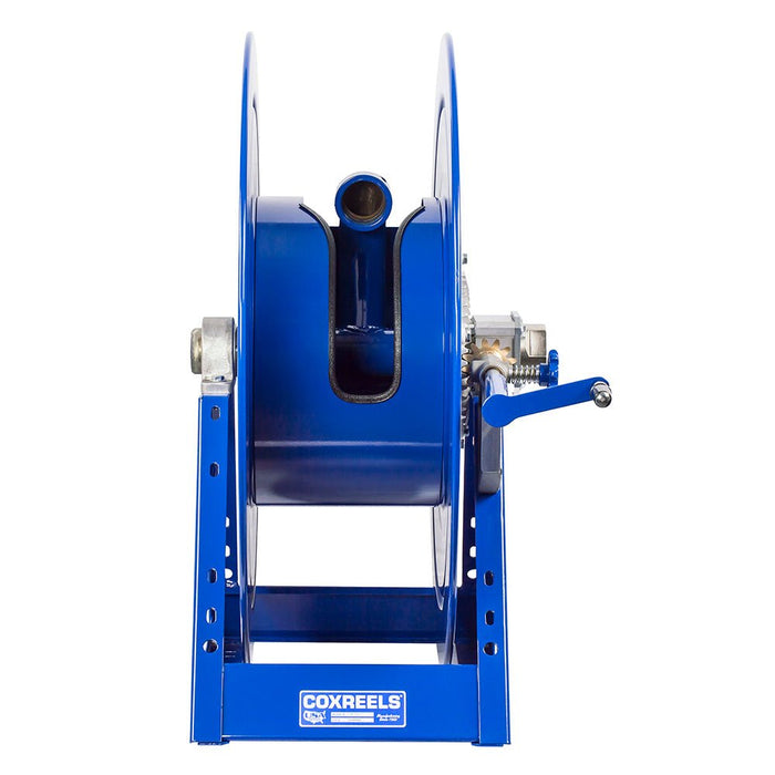 Hose Reel, 2" x 50', Manual Bevel Crank Rewind, Max 1000 PSI, 1195 Series, Coxreels 1195 - 932 - C - UnitedBuilt Equipment