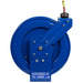 Hose Reel, P Series, 3/8" x 50' 300 PSI, Spring Rewind, Air & Water Hose Included, Coxreels P - LP - 350 - UnitedBuilt Equipment