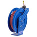 Hose Reel, P Series, 3/8" x 50' 300 PSI, Spring Rewind, Air & Water Hose Included, Coxreels P - LP - 350 - UnitedBuilt Equipment