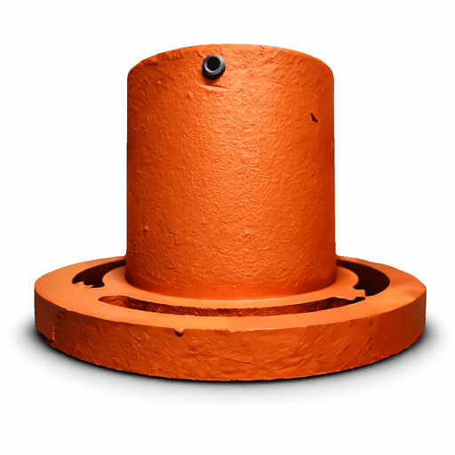 Hydraulic Adapter Bracket SAEB for B3ZRM(S) Pumps, Cast Iron, Berkeley B07779 Bracket Only - UnitedBuilt Equipment