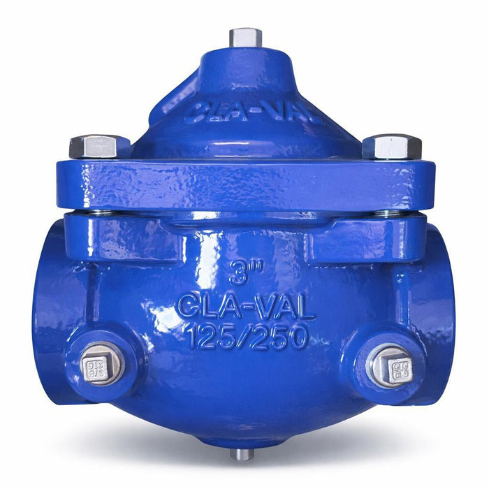 Inline Control Valve, Air - to - Close, 3" FNPT, Cla - Val Model 7100, 81665C - UnitedBuilt Equipment