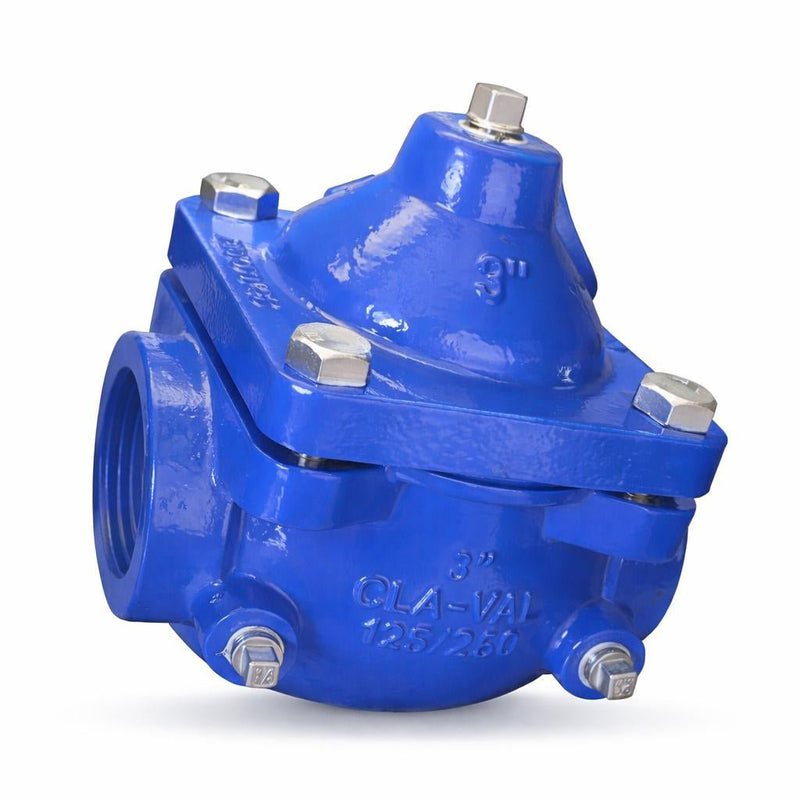 Inline Control Valve, Air - to - Close, 3" FNPT, Cla - Val Model 7100, 81665C - UnitedBuilt Equipment
