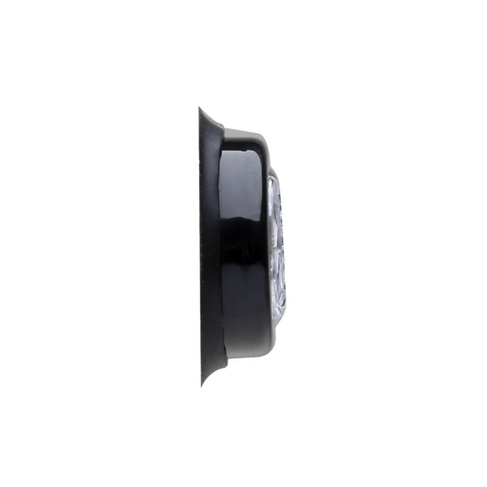 Lighthead, Linear Super-LED, Surface Mount, DUO Red/Amber Flash, Clear Lens, 12VDC, Whelen T-Series TSS0K - UnitedBuilt Equipment
