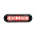 Lighthead, Linear Super-LED, Surface Mount, DUO Red/Amber Flash, Clear Lens, 12VDC, Whelen T-Series TSS0K - UnitedBuilt Equipment