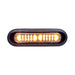 Lighthead, Linear Super-LED, Surface Mount, DUO Red/Amber Flash, Clear Lens, 12VDC, Whelen T-Series TSS0K - UnitedBuilt Equipment