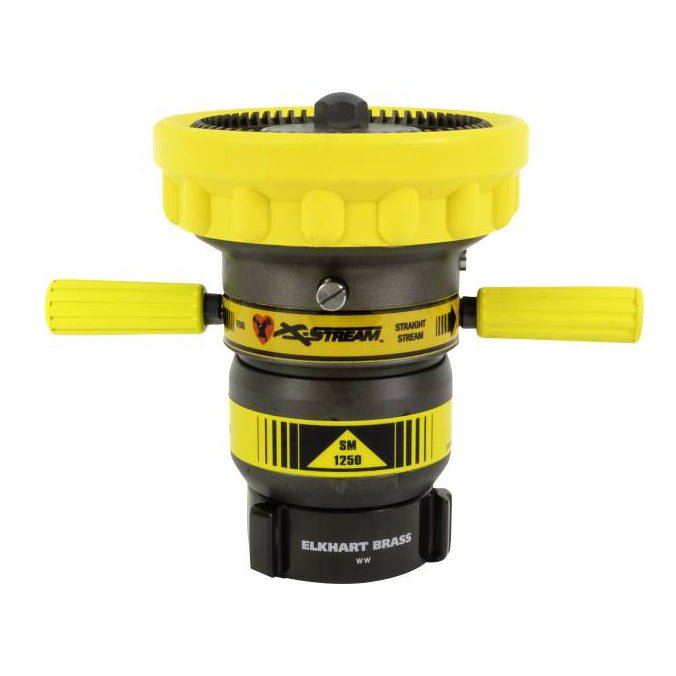 Nozzle 350 - 1250GPM @ 75PSI, 2 - 1/2" FNHT, SM - 1250, Master Stream, Adjustable Fog - to - Stream, Elkhart 03779201 - UnitedBuilt Equipment