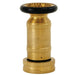 Nozzle, Industrial Nozzle, L-205-B, 95 GPM 100 PSI, Fog to Stream, 1-1/2" Female NST (NHT), Brass, Elkhart 00649752 - UnitedBuilt Equipment