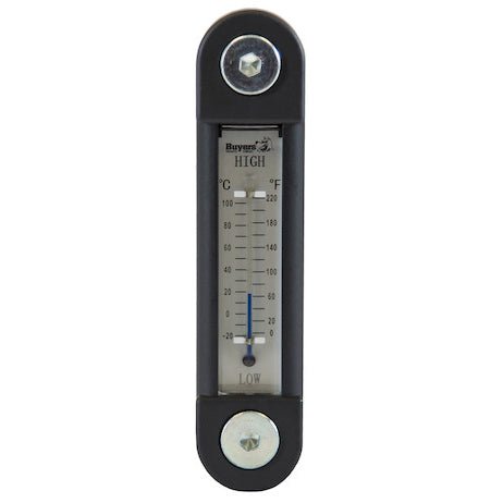 Oil Level Gauge with Temperature Gauge, Buyers LDR02A - UnitedBuilt Equipment