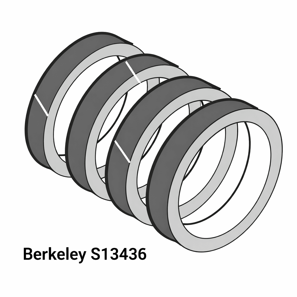 External Packing Rings Packing Ring Set, 1-7/8ID x 2-5/8OD, 3/8