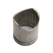 Pipe Adapter, Groove by Notch, SCH40 Stainless Pipe - UnitedBuilt Equipment