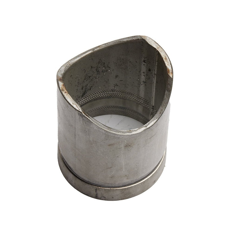 Pipe Adapter, Groove by Notch, SCH40 Stainless Pipe - UnitedBuilt Equipment