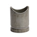 Pipe Adapter, Groove by Notch, SCH40 Stainless Pipe - UnitedBuilt Equipment