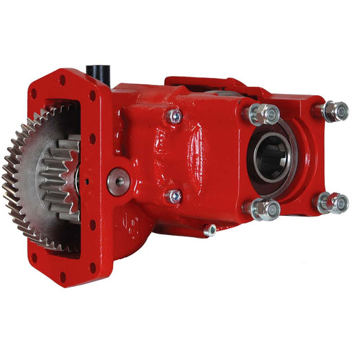 Power Take Off (PTO), Powershift Hydraulic (Hot Shift), Electric 12V Over Hydraulic, 10 - Bolt, Output Flange SAE 1410, Input Gear: 63 - Allison, Assembly Arrangement Left Forward, Eaton Bezares PT3252PEE633IC, 3252 Series - UnitedBuilt Equipment