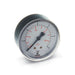 Pressure Gauge, Industrial, 0 to 160 psi, 1 - 1/2" Dial, Steel Case, 1/8" Male NPTF, Camozzi M043 - P10TF - UnitedBuilt Equipment