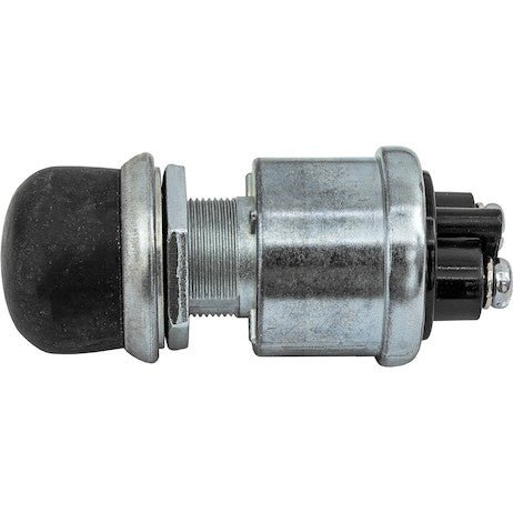 Push Button Switch, Momentary, Panel Mount, Heavy Duty, Buyers BSW90030 - UnitedBuilt Equipment