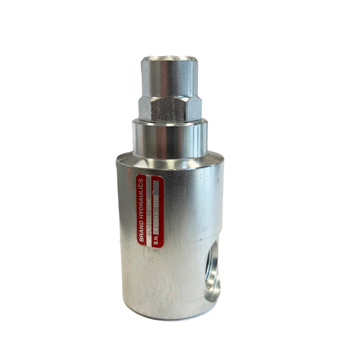 Relief Valve, Adjustable Ball Spring Relief, 10SAE Ports, 1500 PSI, Brand Hydraulics RL10 - 1500 - UnitedBuilt Equipment