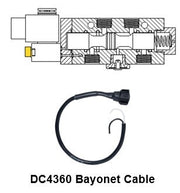 Solenoid Valve, Directional Control, 5 Port / 2 Position, 3/8" Ports, 12VDC with Heavy Duty Bayonet Connector, Sealco 527061 - UnitedBuilt Equipment
